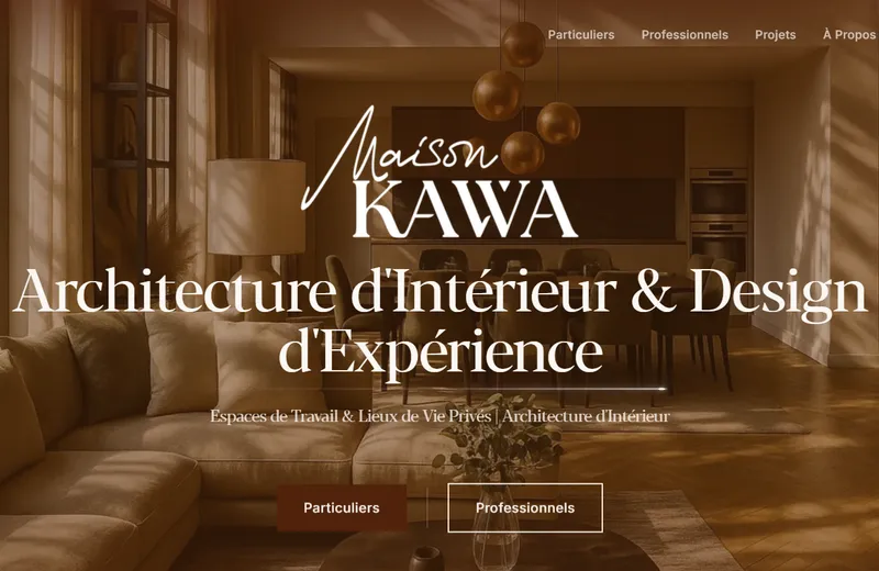 Site architecture intérieur Genève - Maison Kawa design d'espace